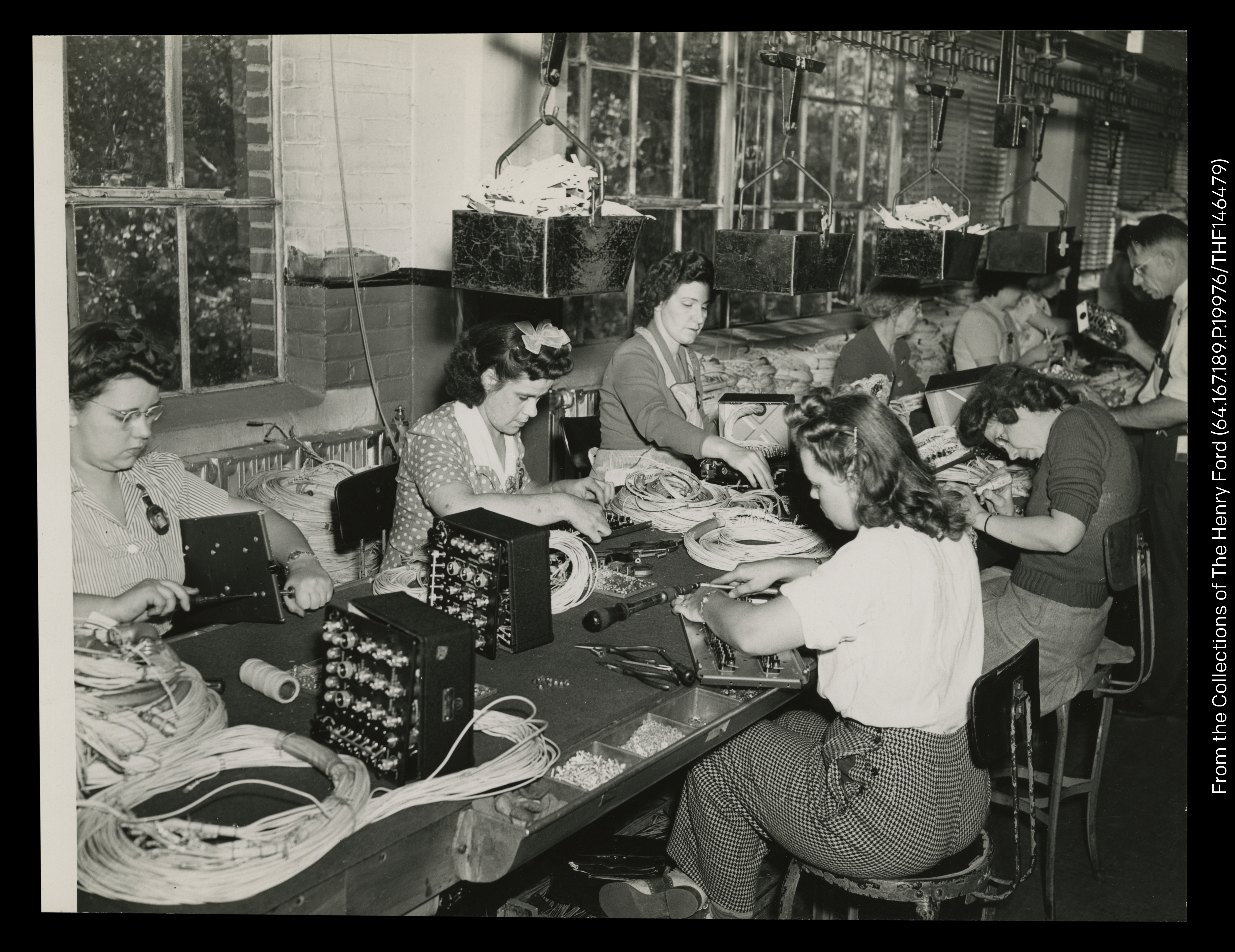 Historic wartime production or workers photo